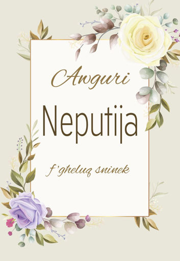 Picture of AWGURI GHAZIZA NEPUTIJA FGHELUQ SNINEK KARTOLINA
